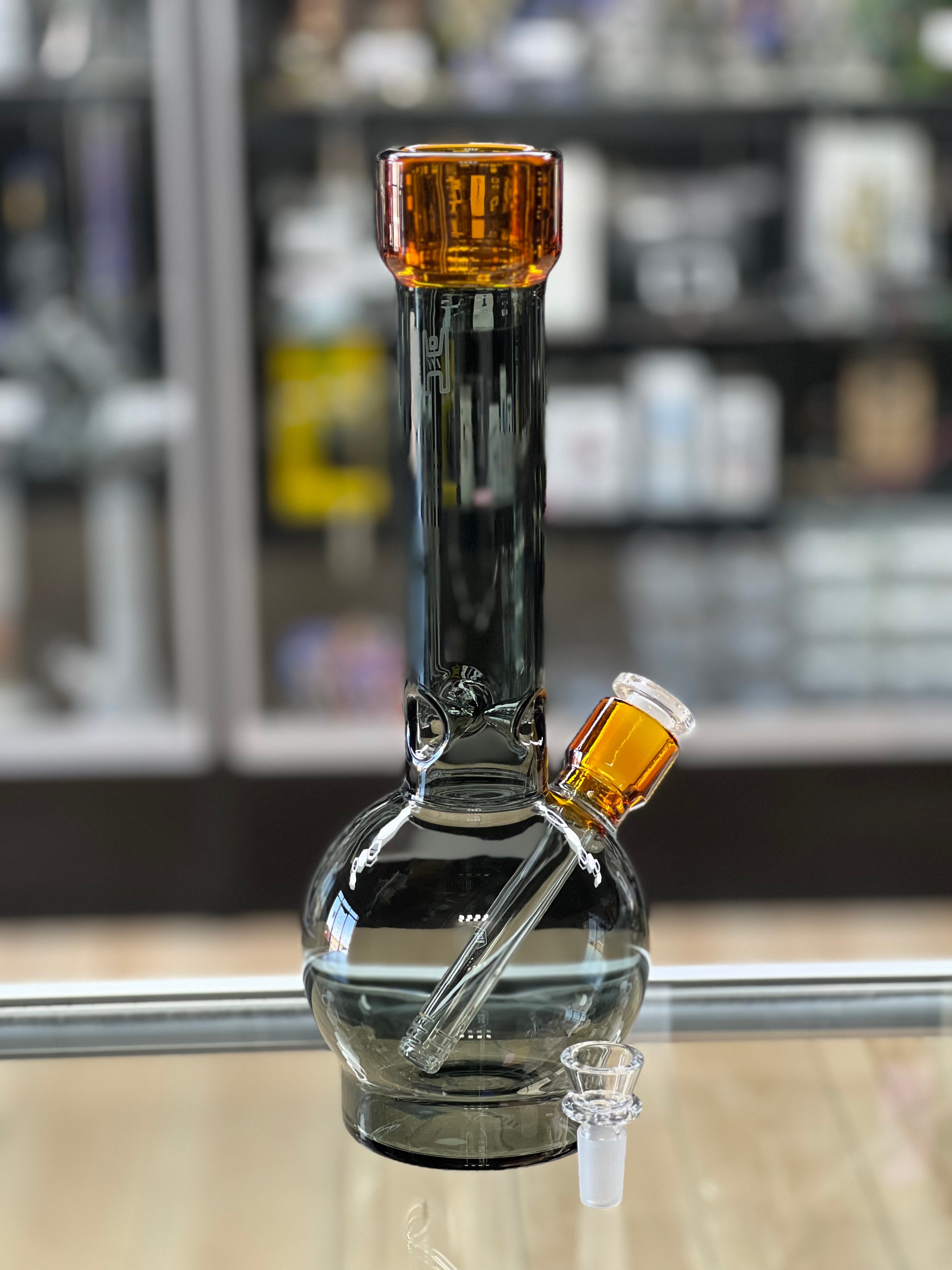 Human Grade 12" Smoke/Fume Ball Water Pipe