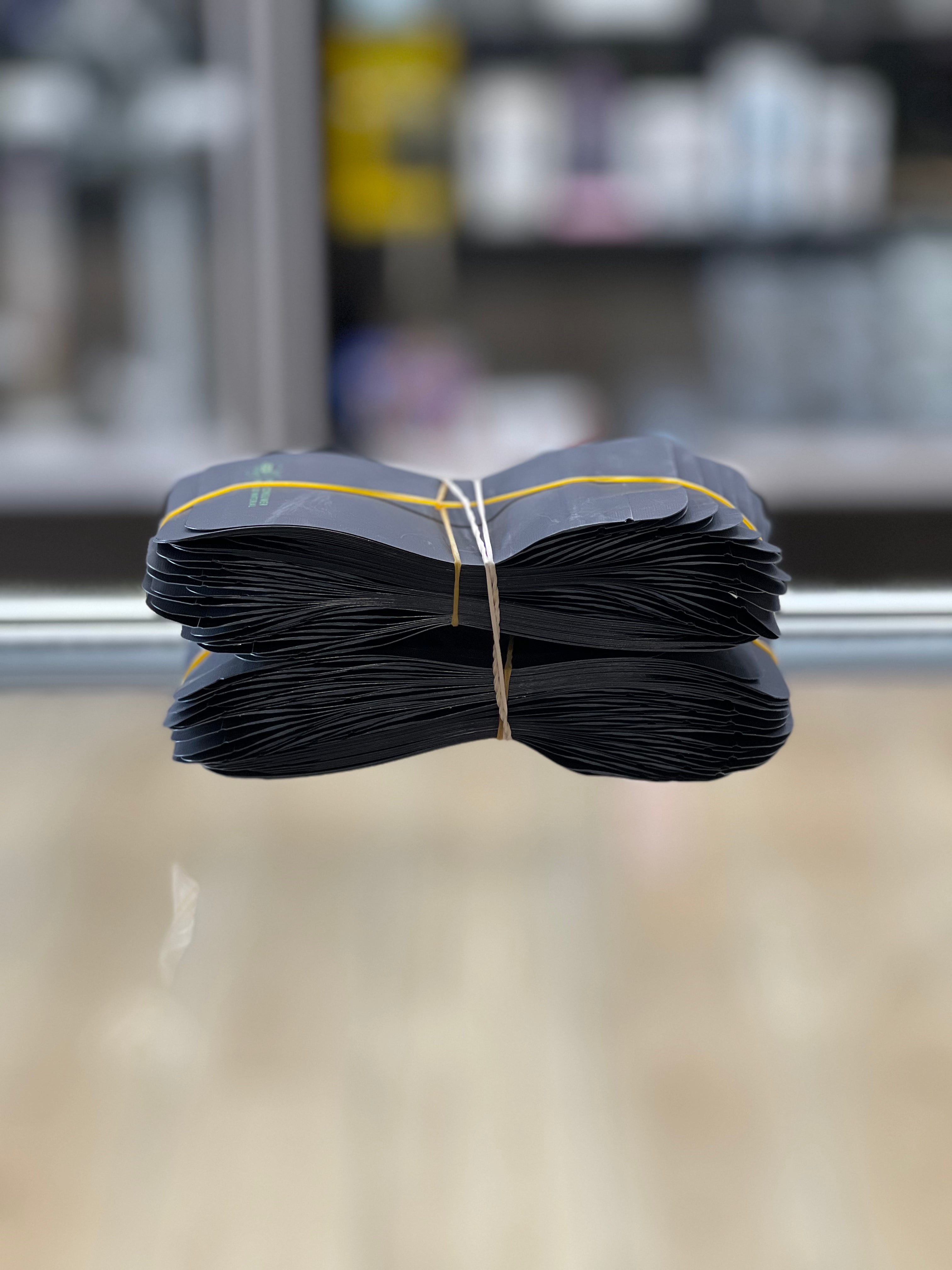 1 Gram Mylar Bags Blk 100ct