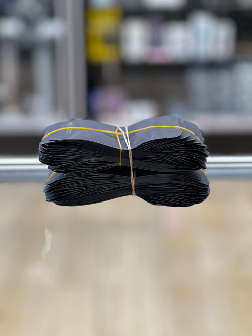 1 Gram Mylar Bags Blk 100ct