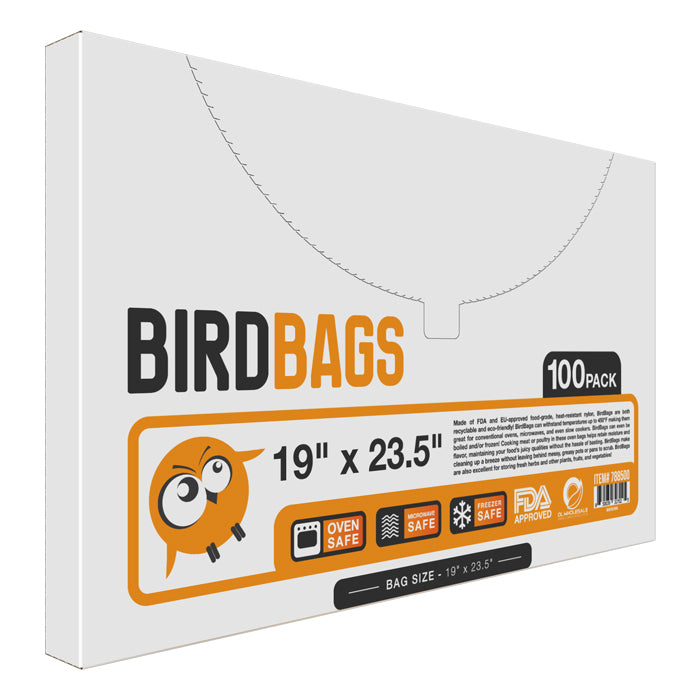 Bird Bags 5 Gallon Turkey Bags 19" x 23.5" 100pk