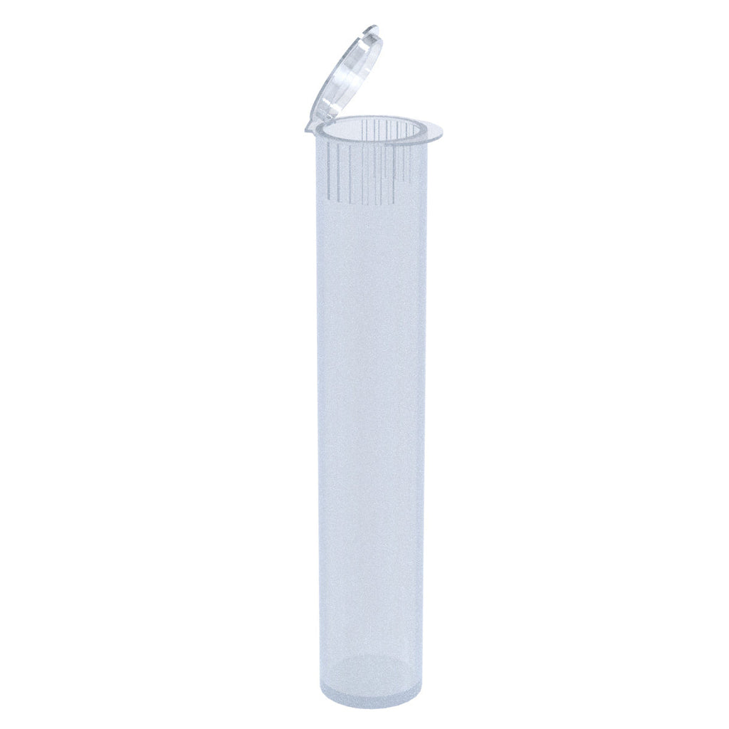 95mm Clear Opaque Pre Roll Tube 100pk