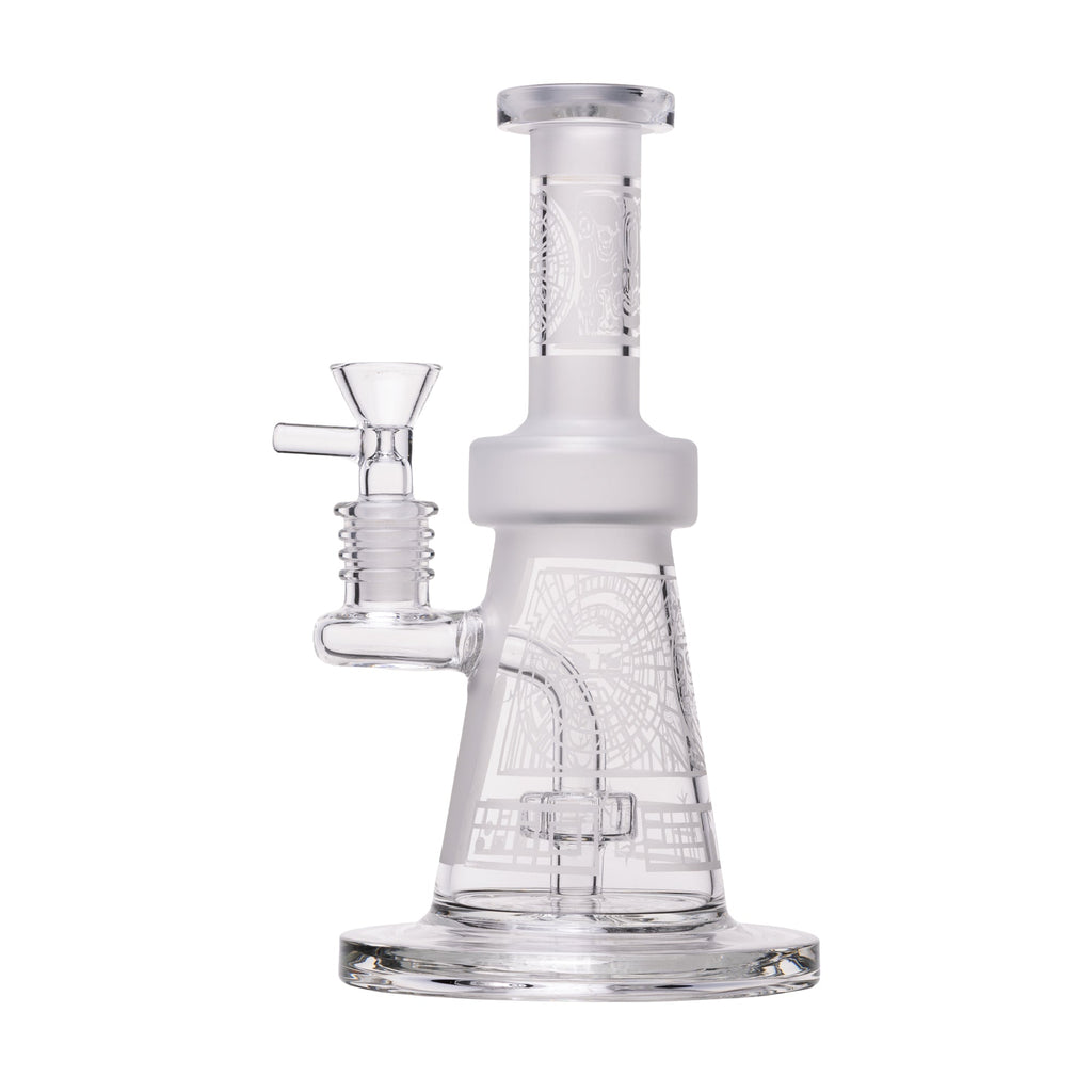 Human Grade Aztec Sandblasted Water Pipe