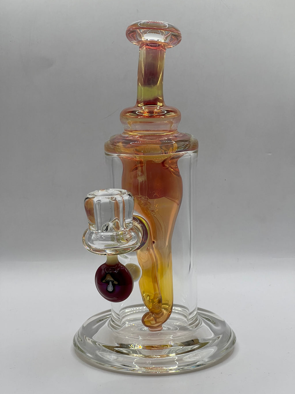 High Bastard Boro Fumed Incycler Water Pipe