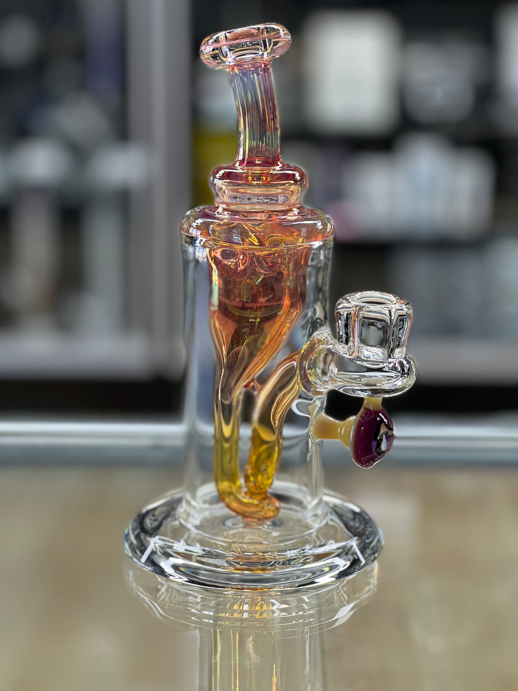 High Bastard Boro Fumed Incycler Water Pipe