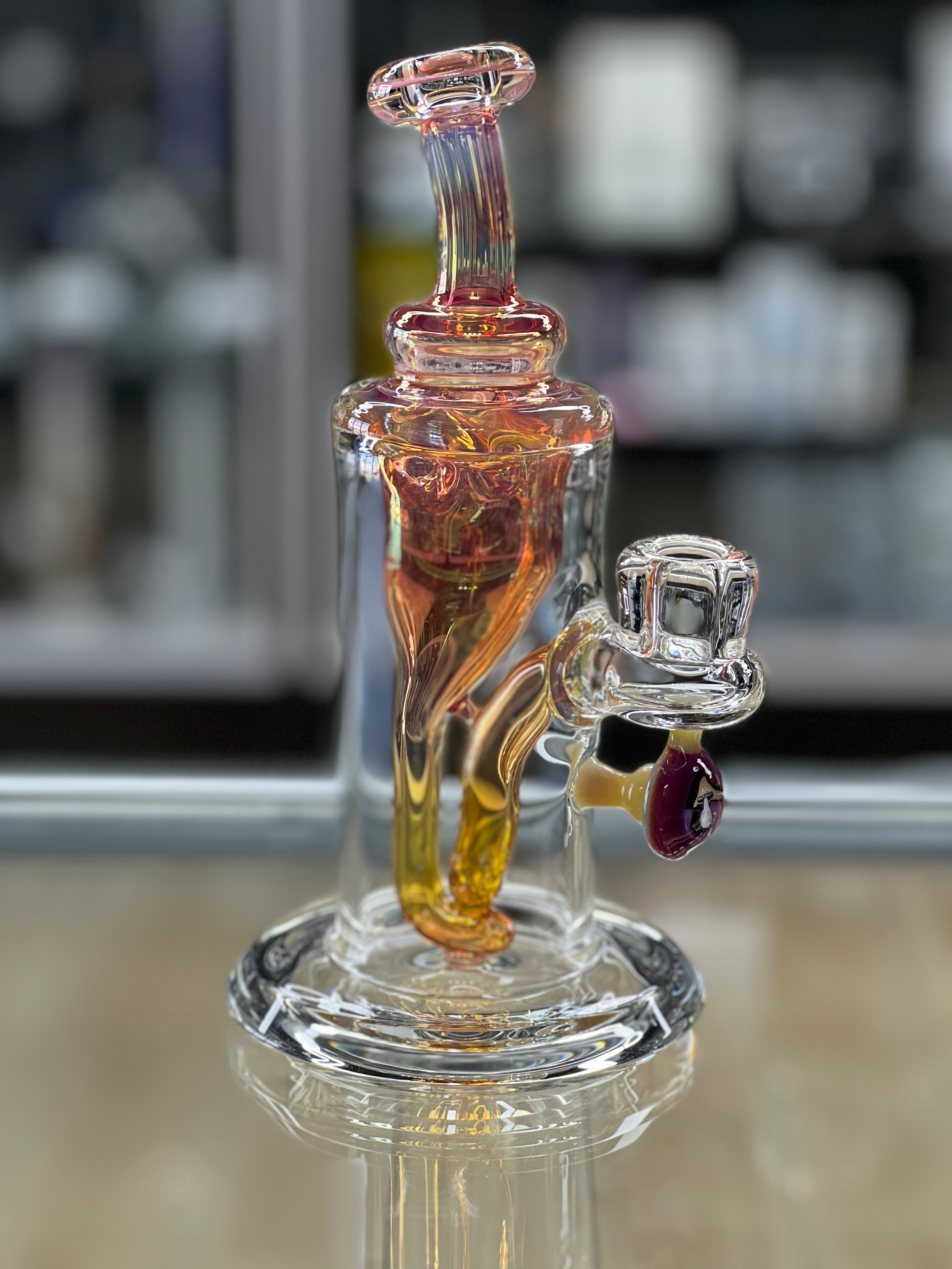 High Bastard Boro Fumed Incycler Water Pipe