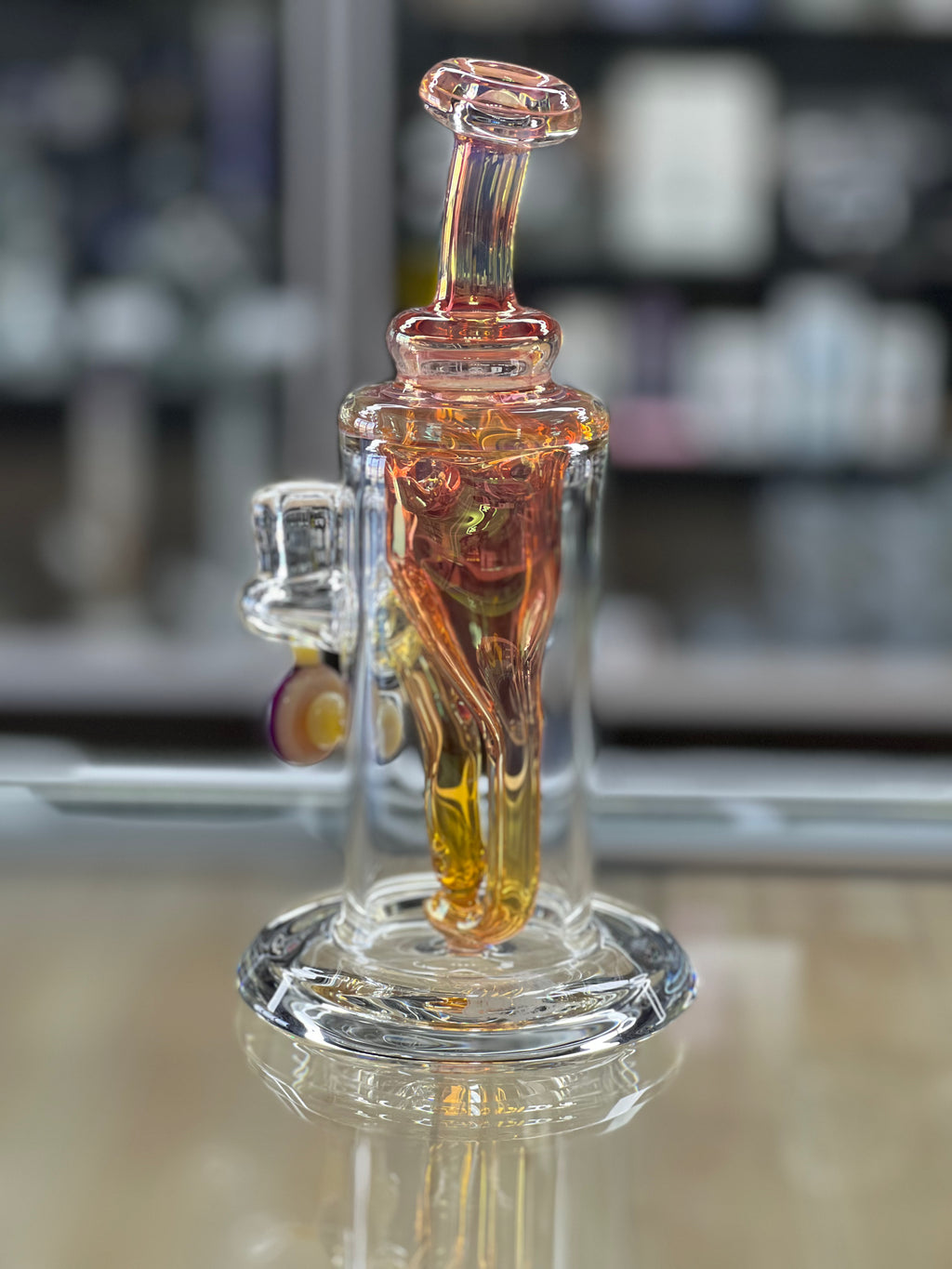High Bastard Boro Fumed Incycler Water Pipe