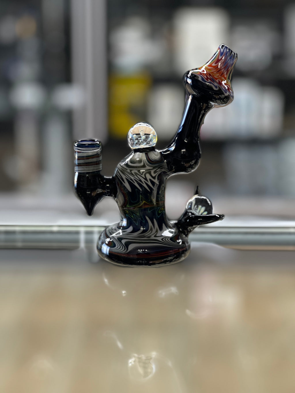 lurch glass rainbow rig at hex smoke shop