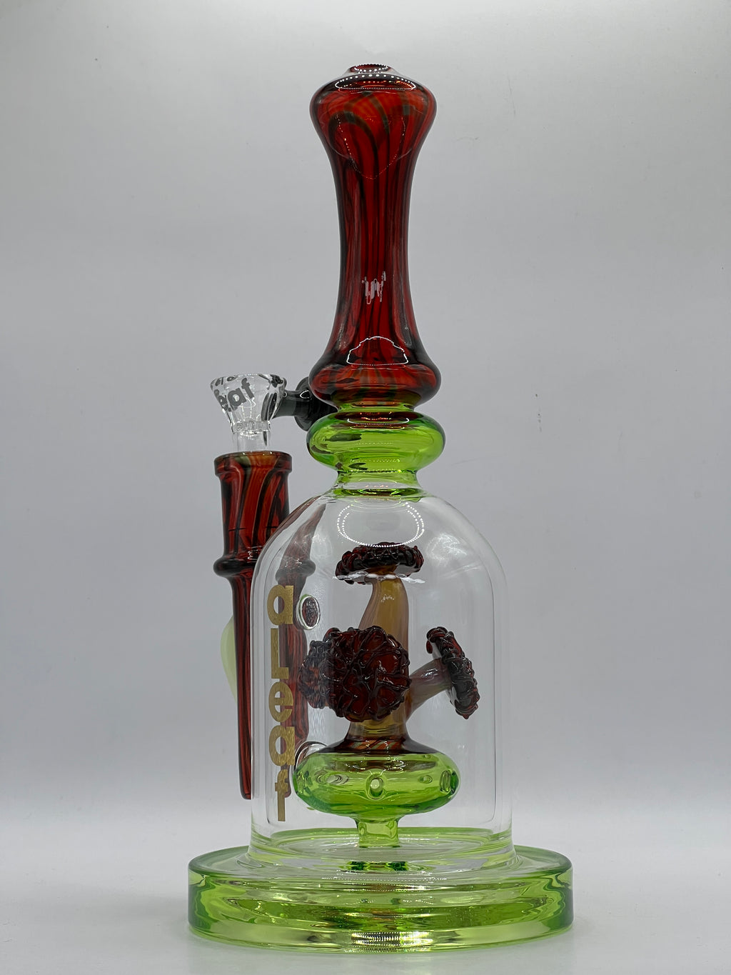 Rear view of the aLeaf Rafiki's Place water pipe