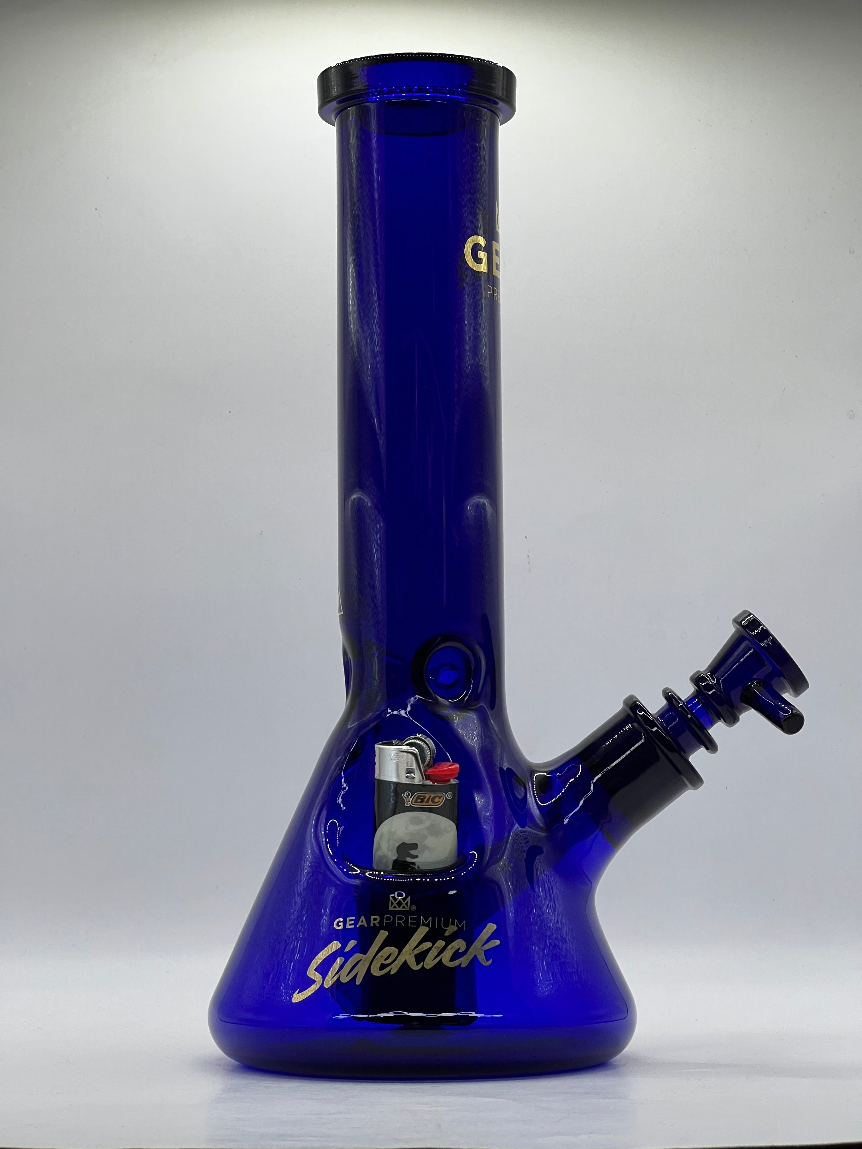 GEAR Premium Sidekick water pipe available in blue