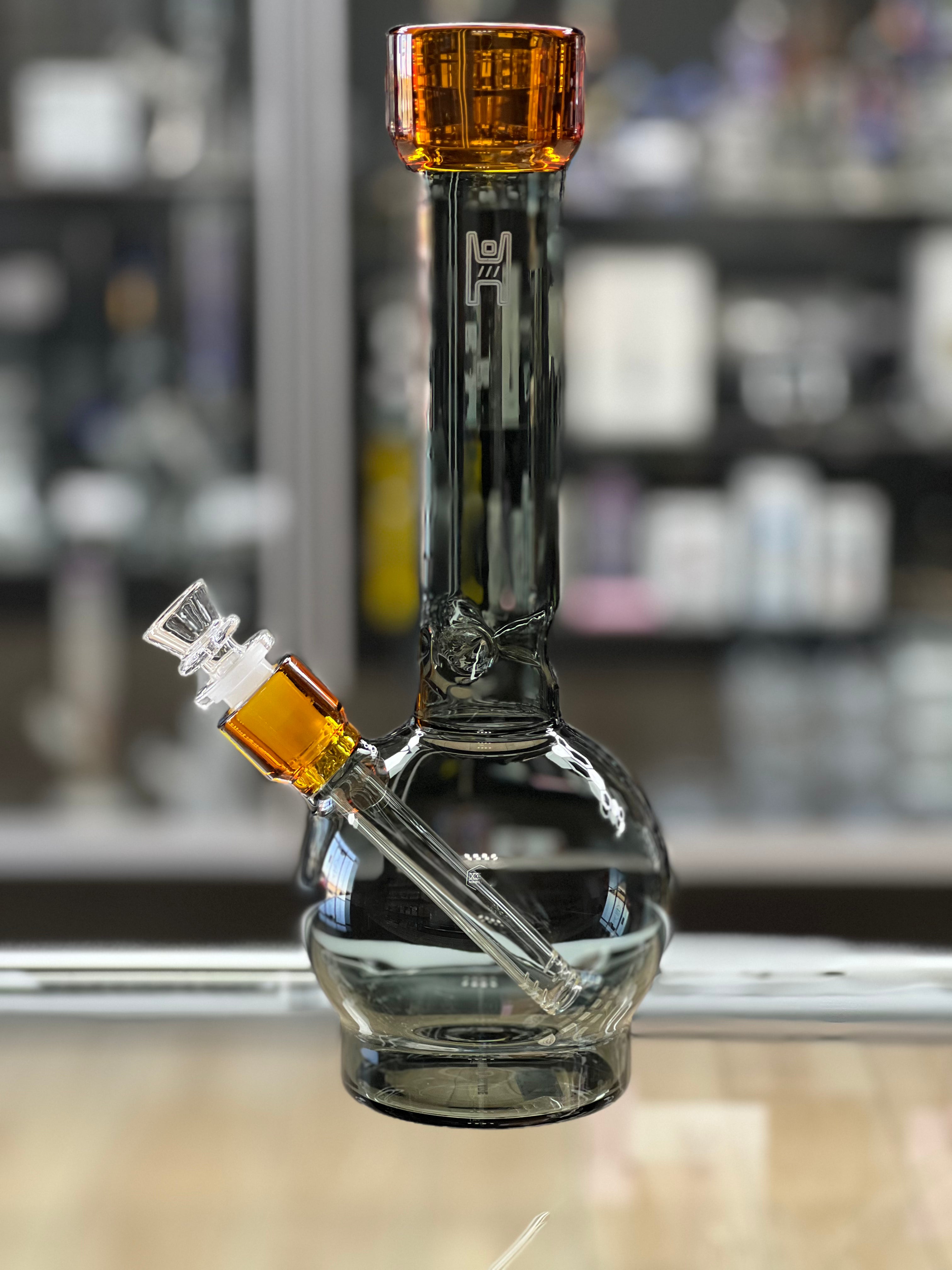Human Grade 12" Smoke/Fume Ball Water Pipe