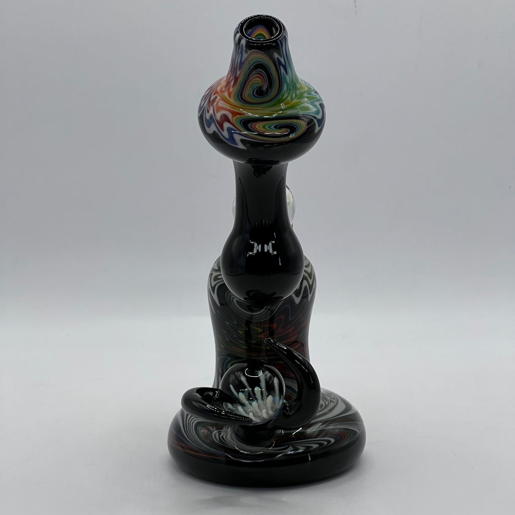 Rear profile of Lurch Glass one-of-one dab rig