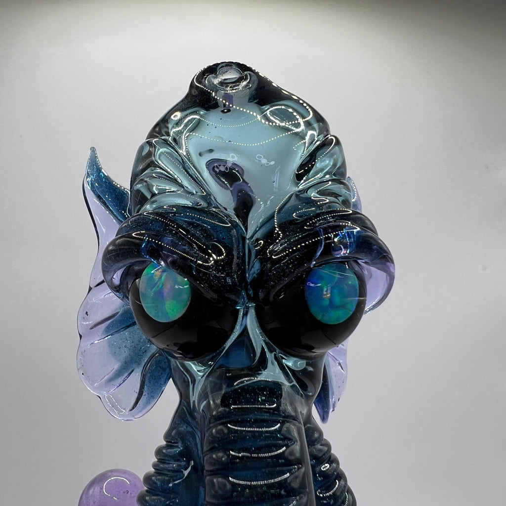 Close-up of Merc Glass Cthulhu opal eyes