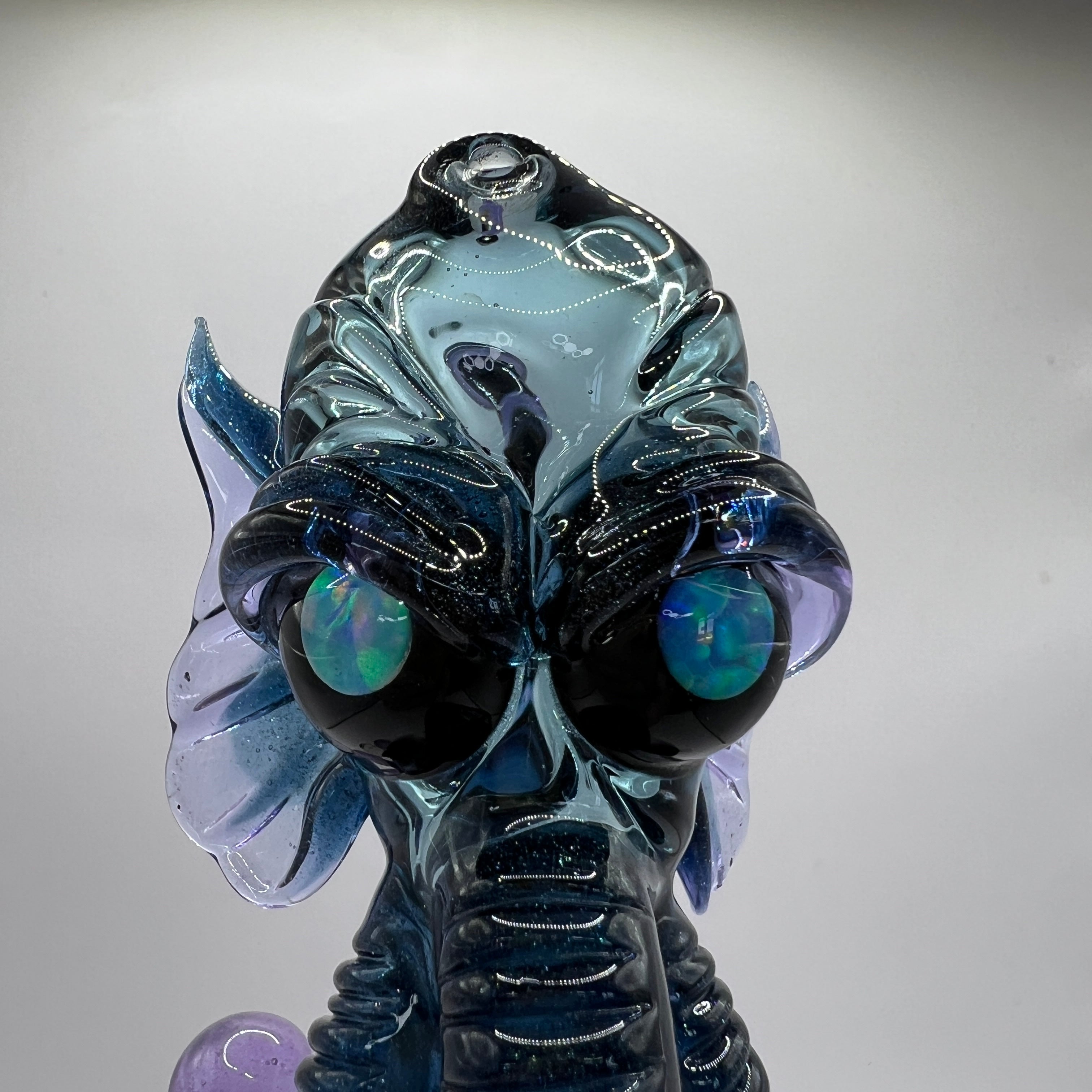 Close-up of Merc Glass Cthulhu opal eyes