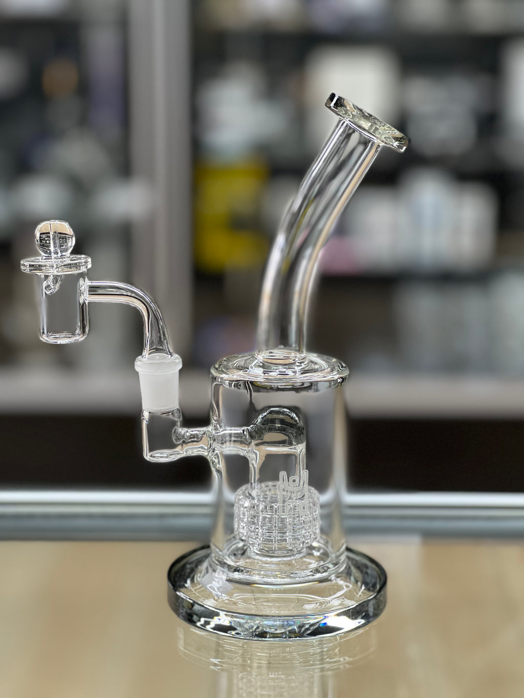 Human Grade Neo Glass Rig Water Pipe