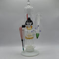 Front view of Darth Vader display chamber with LED lighting feature