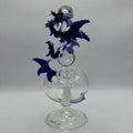 OTG Glass Dragon water pipe with handcrafted dragon sculpture and horizontal slitted diffuser
