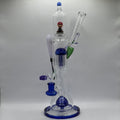 OTG Glass Mario collector water pipe with dual percolators and custom accessories
