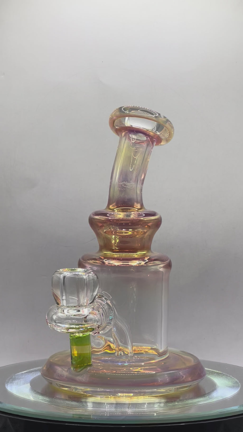 High Bastard Boro Fumed Lil Bastard Mini Rig