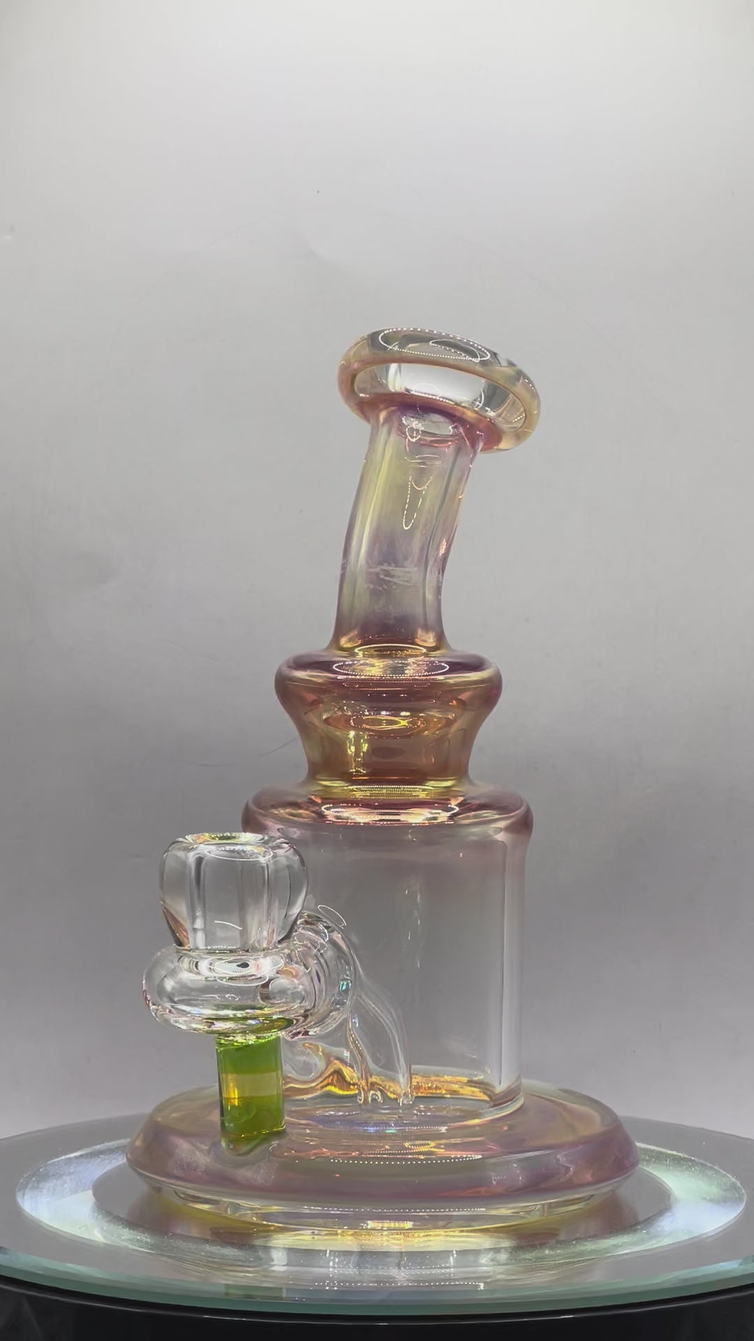 High Bastard Boro Fumed Lil Bastard Mini Rig