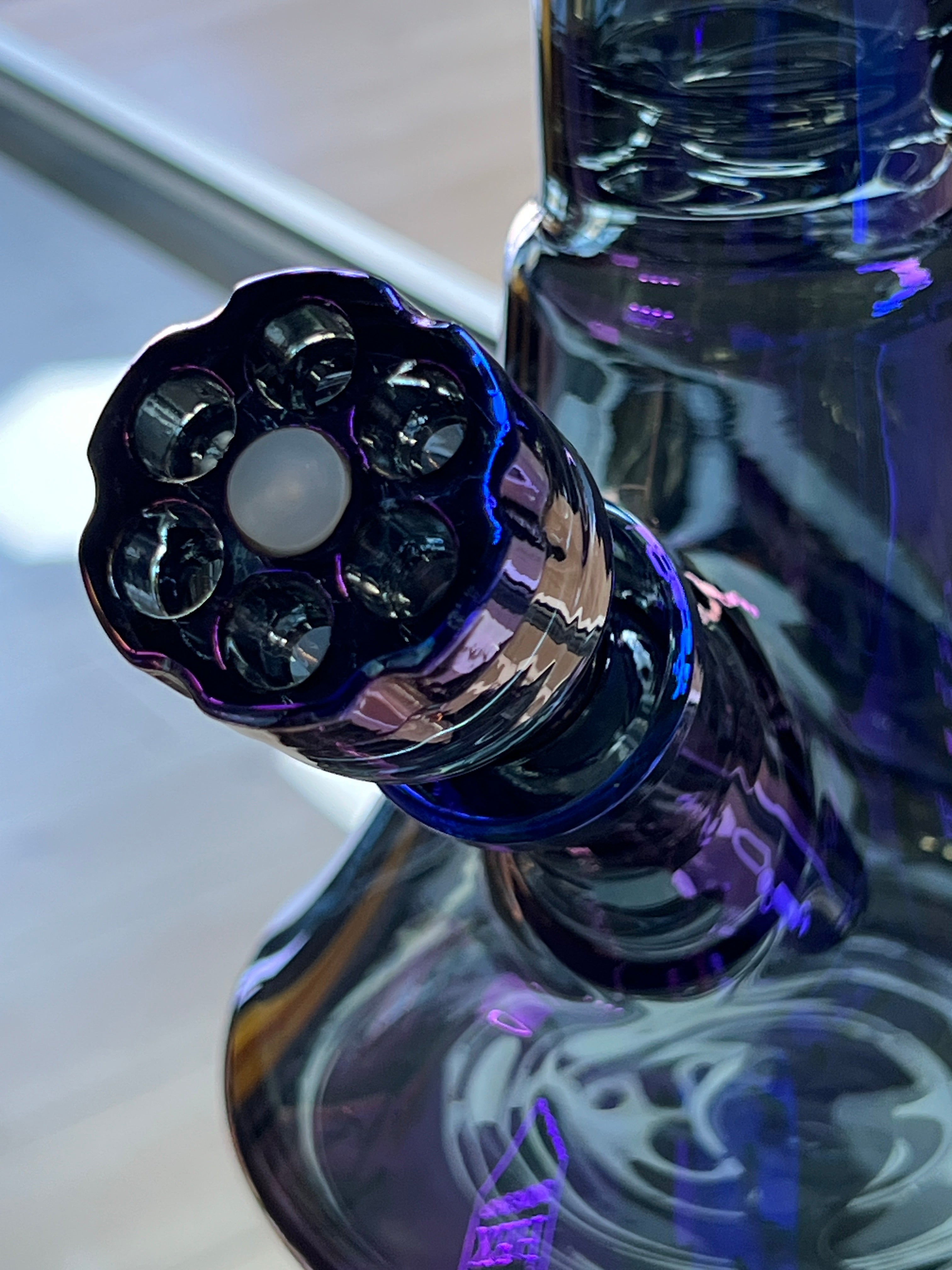 Close-up of Revolution rotating multi-chamber pull-out bowl