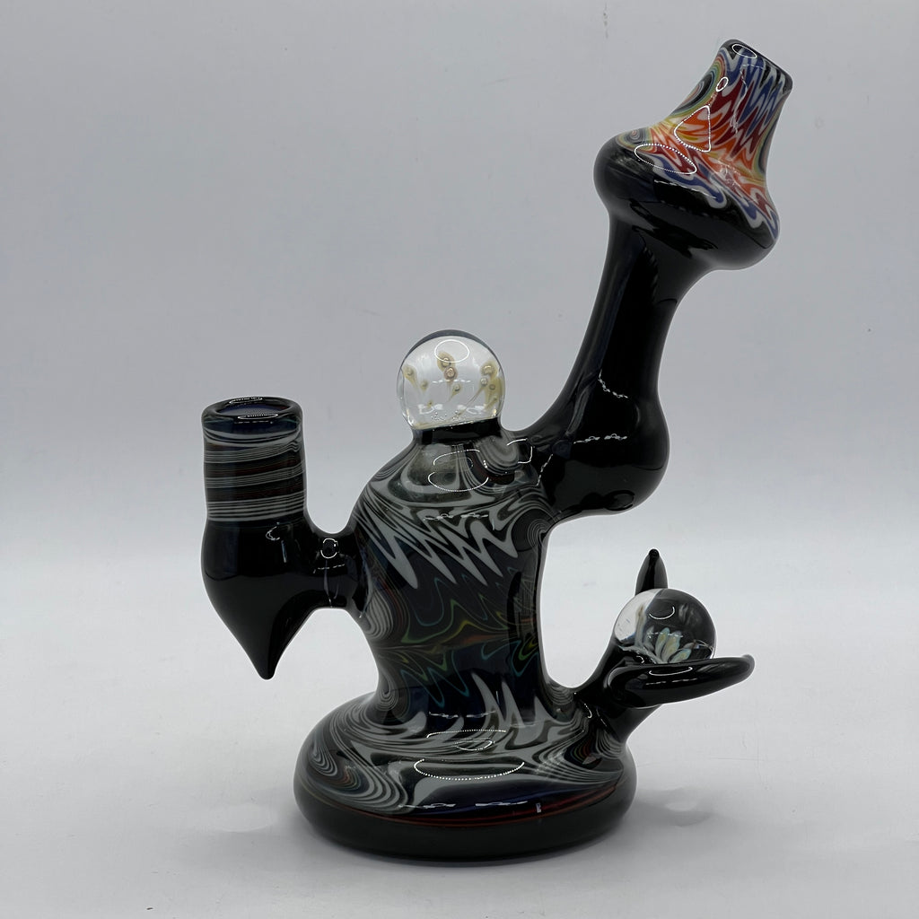 Side profile of custom Lurch Glass collector rig
